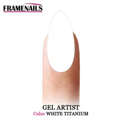 Gel Artist Paint White Titanium 