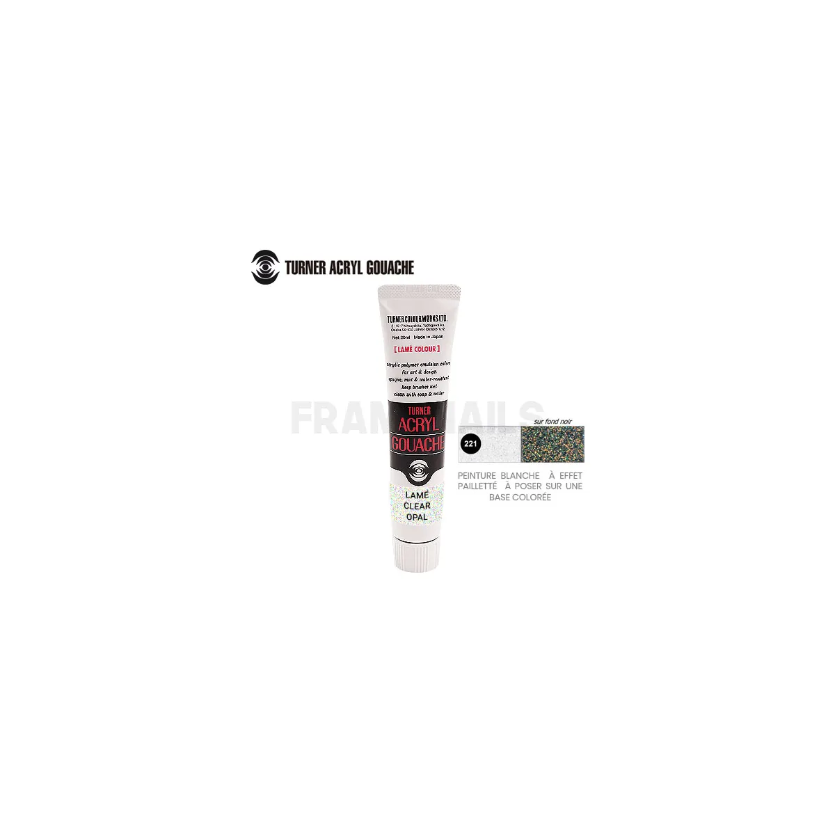 Lamé Clear Opal Turner 221 (20ml)
