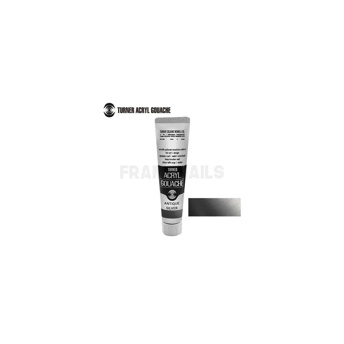 Metallic Antique Silver Turner 78 (20ml)