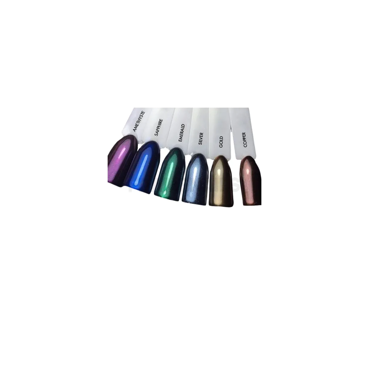Pearlescent Powder Silver AKZENTZ