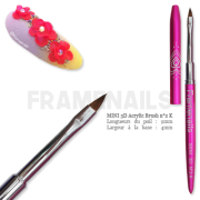 Pinceau 3D Mini Résine/Gel n°2K (Pink)