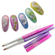 Pinceau 3D Mini Résine/Gel n°2K (Pink)