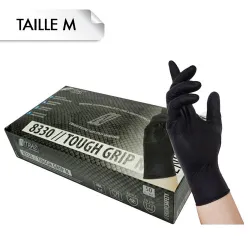 Gants Nitrile Tough Grip Black M