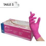 Gants Nitrile Candy Wave S