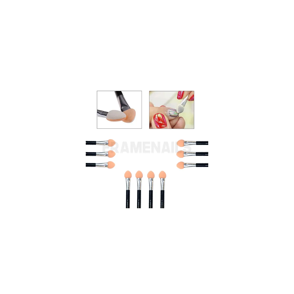 Applicateur Double Sponge (x10)
