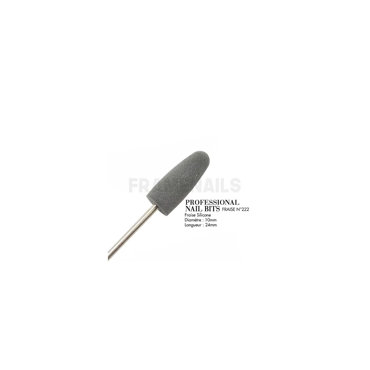 Fraise Silicone Grise N°222