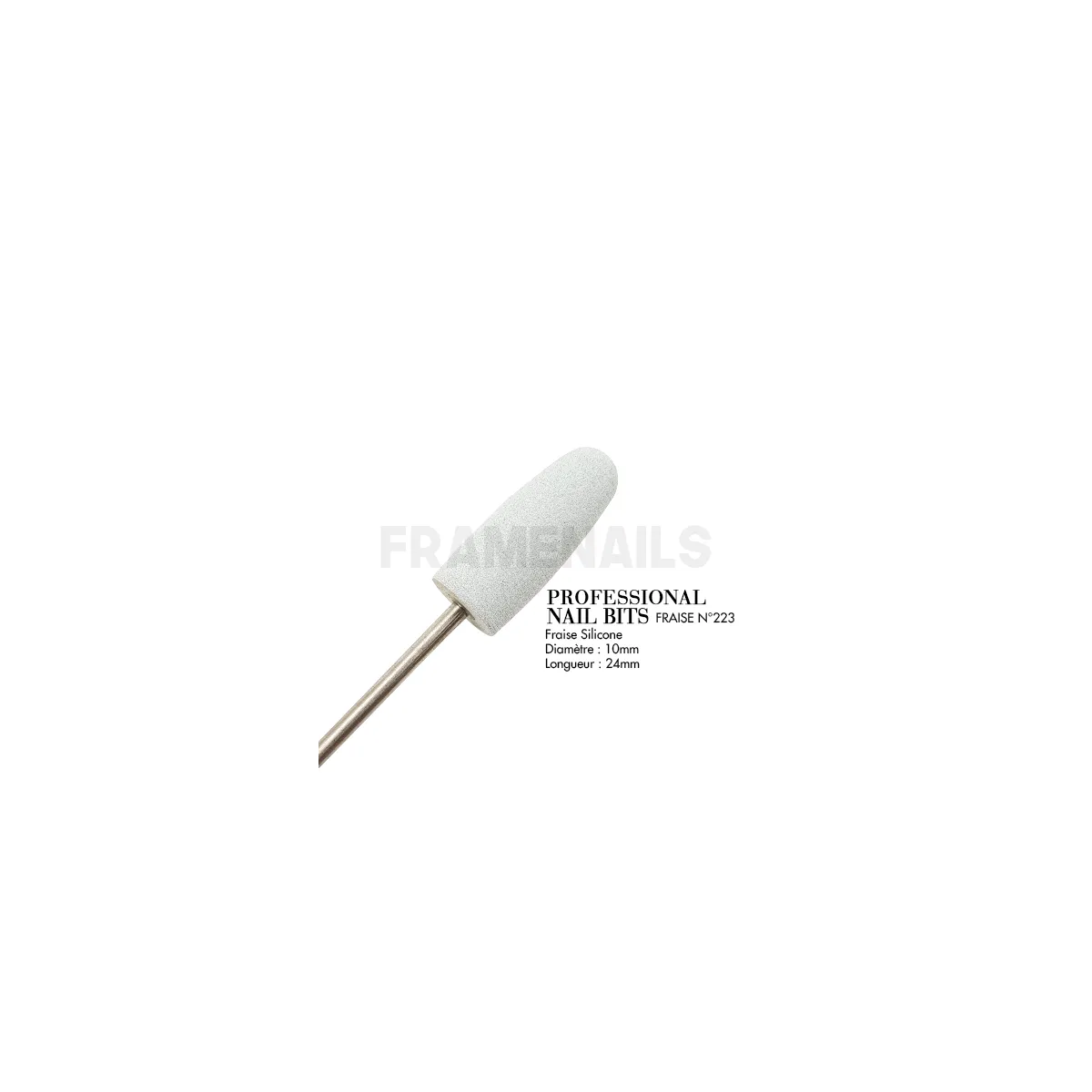 Fraise Silicone White N°223