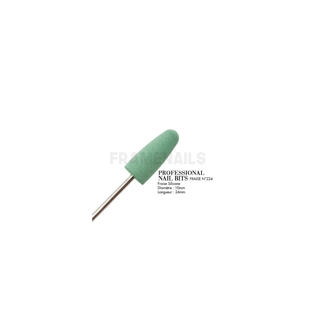 Fraise Silicone Green N°224 
