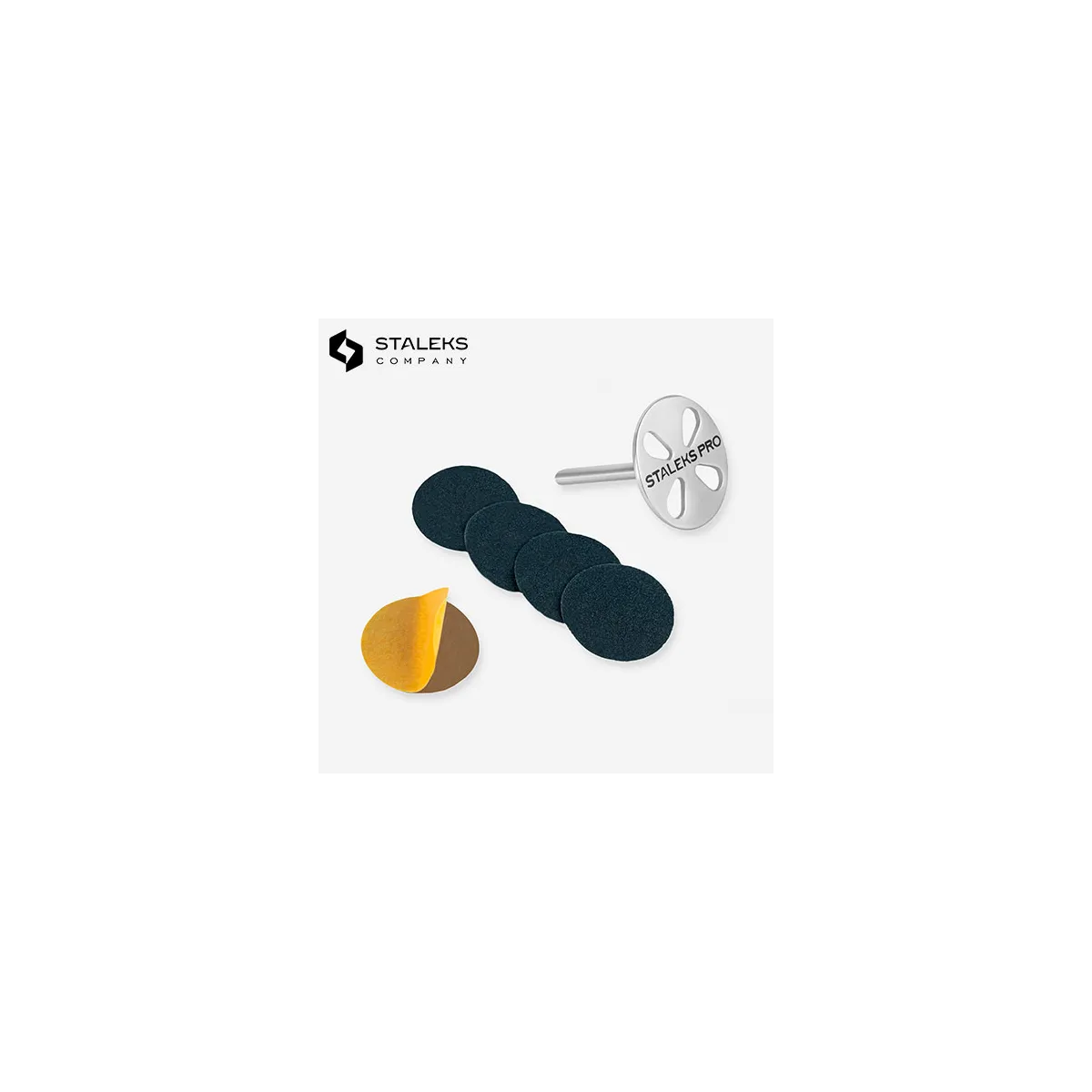 Set Pododisc L 25mm + 5 feuilles abrasives grain 180 Staleks