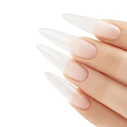 Capsules américaines Long Stiletto SOFT GEL TIPS Boîte 500pcs 