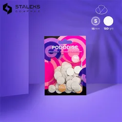 Recharge Pododisc S feuilles blanches grain 180 (50pcs) Staleks
