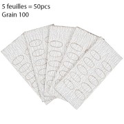 Mini Limes Adhésives Grain 100 (50pcs) 