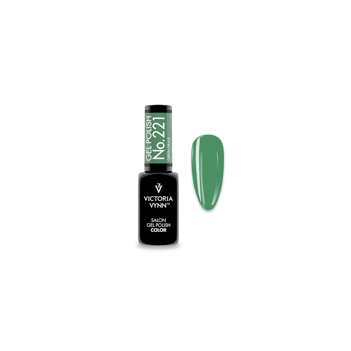 Gel Polish 221 Green Grass