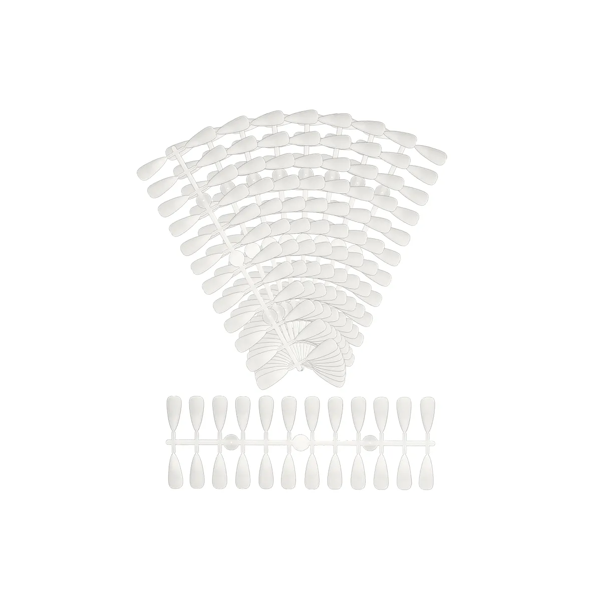 Tips Oval Pour Nuancier Color Book (x192)