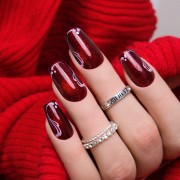 Gel Polish 246 Cat Eyes Red Jasper