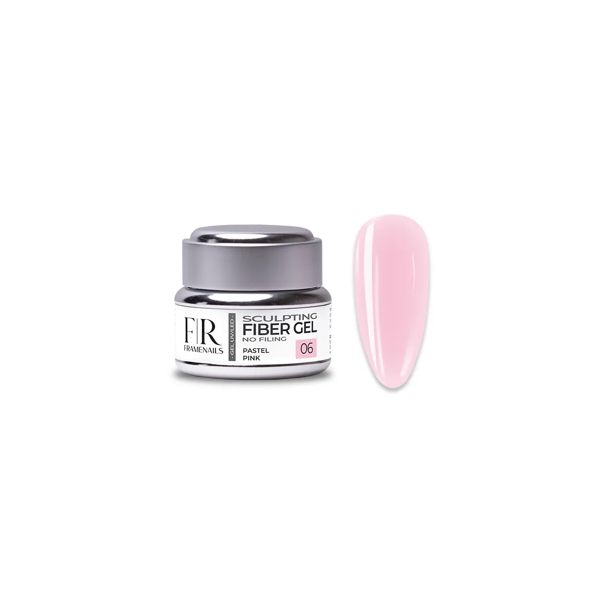 Gel Sculpting Fiber Pastel Pink 06 15g