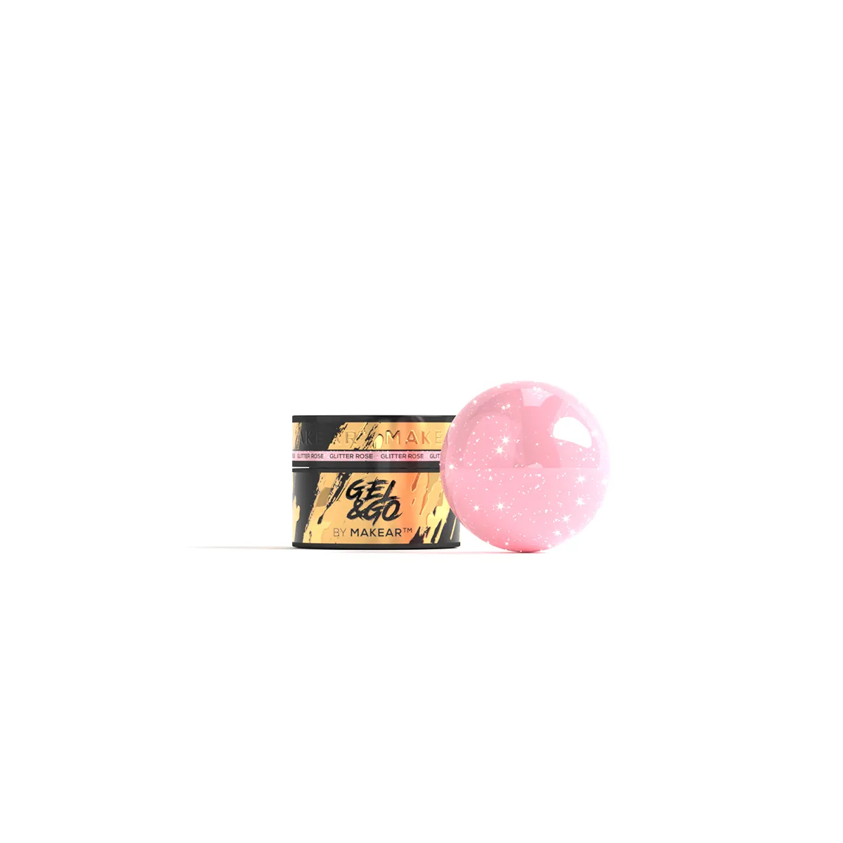Gel&Go GG23 Glitter Rose 15ml