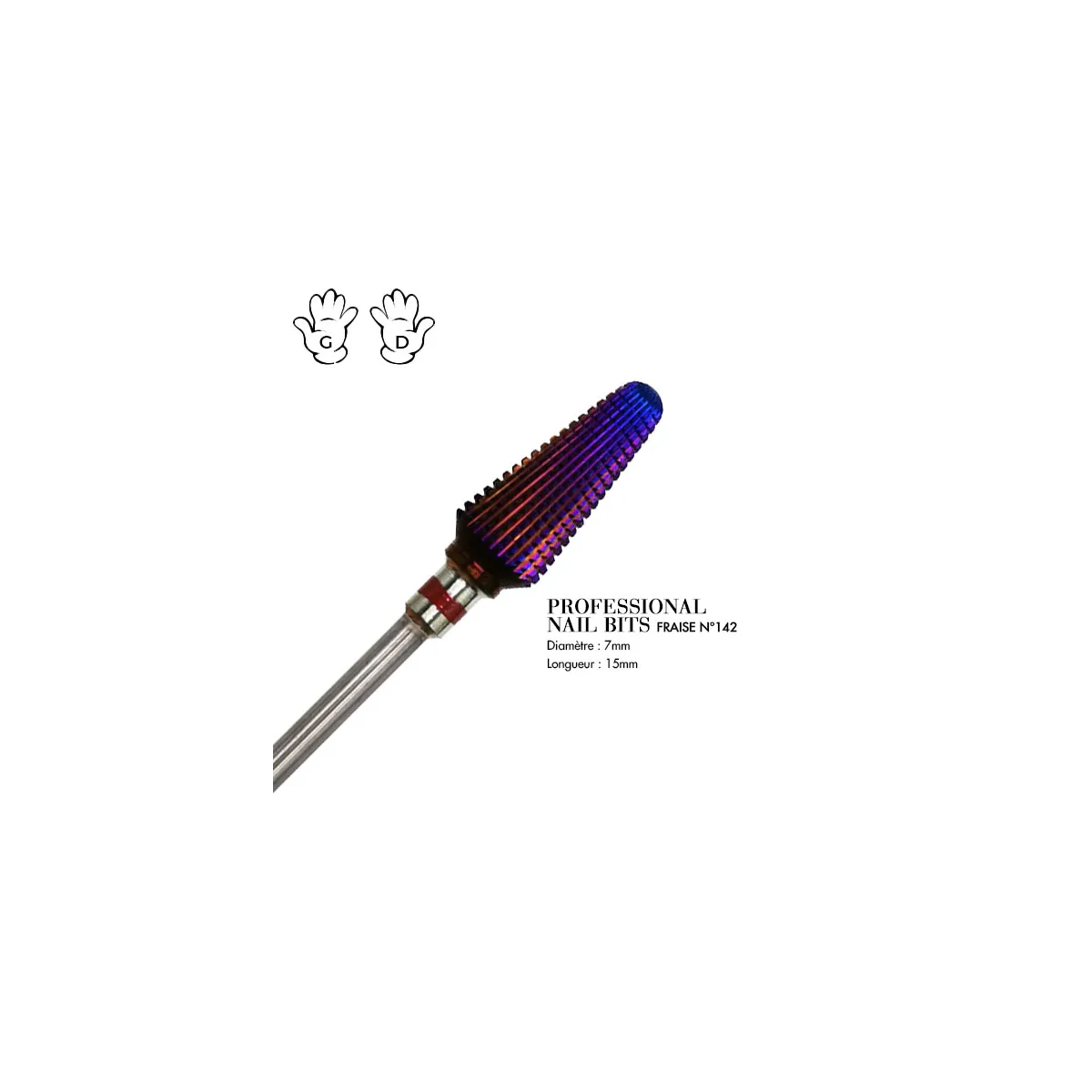 Fraise Tornado Fine N°142