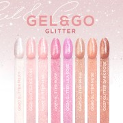 Gel&Go GG24 Glitter Lila Rose 50ml