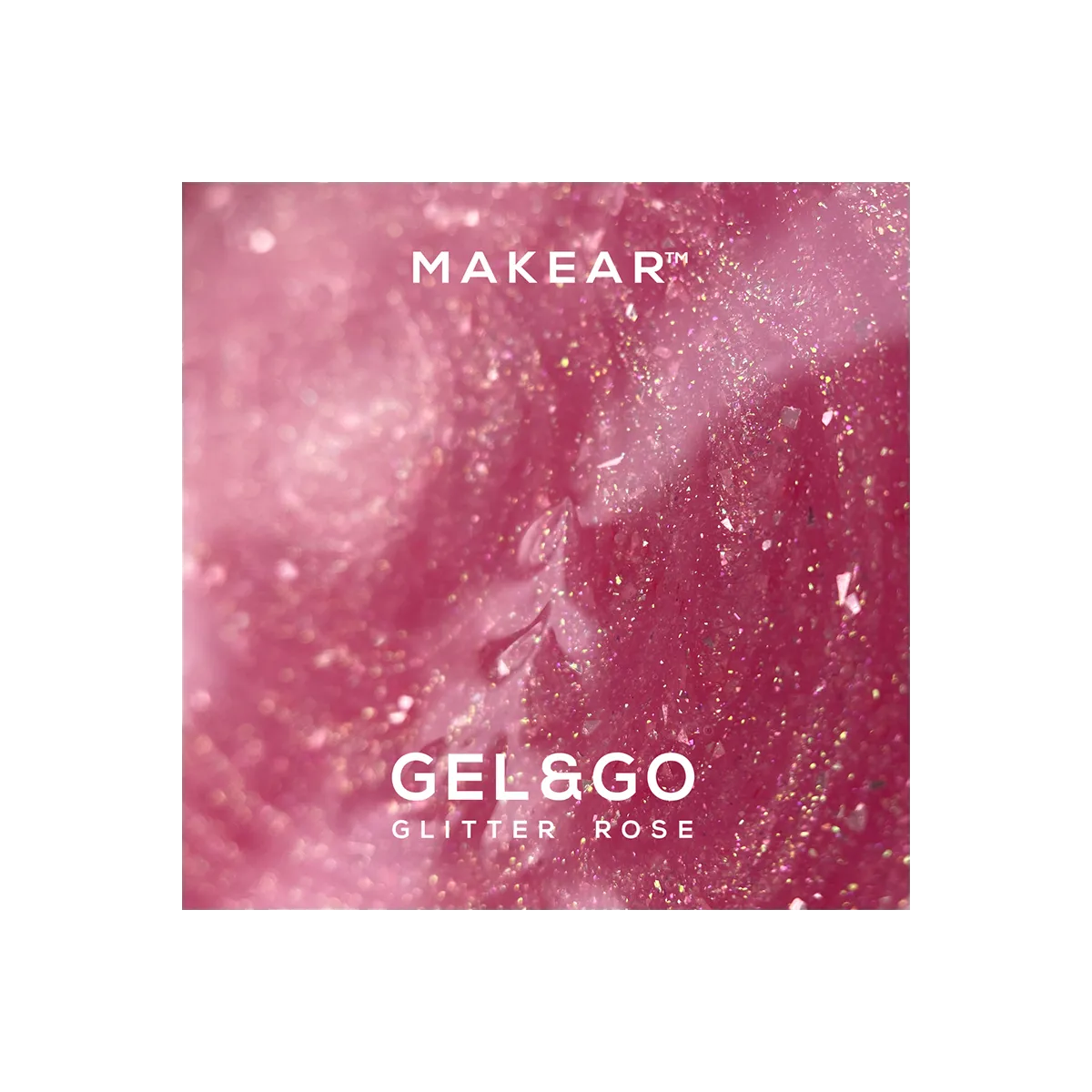 Gel&Go GG23 Glitter Rose 15ml