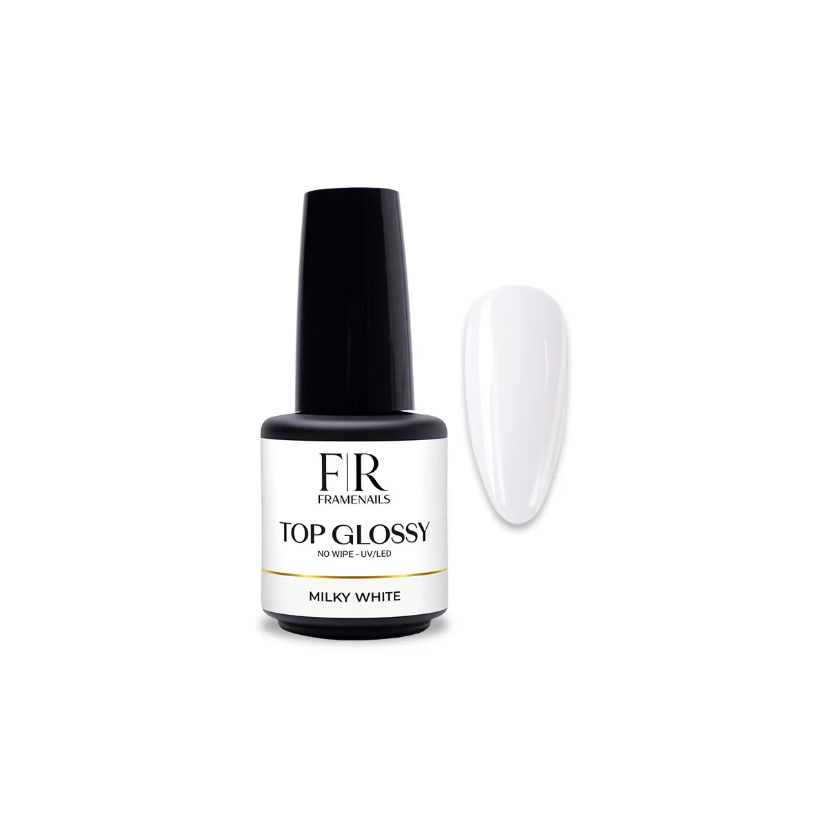 Top Glossy No Wipe Milky White 15ml
