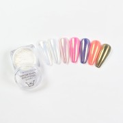 Chrome White Effect Gold