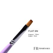 Pinceau Flat 6N
