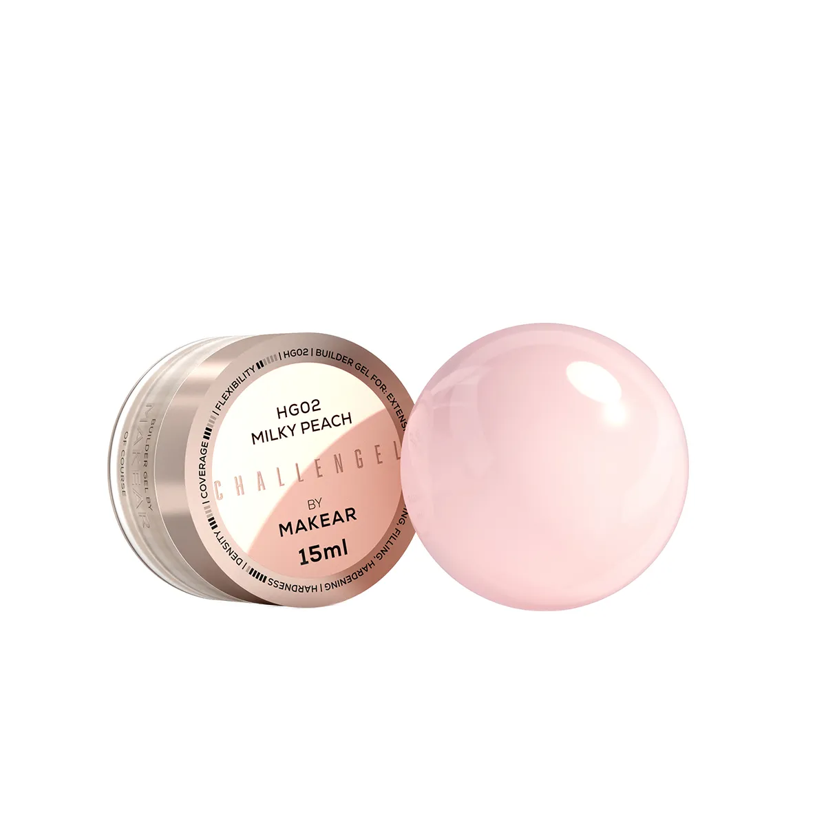 Challengel Milky Peach HG02 15ml Makear