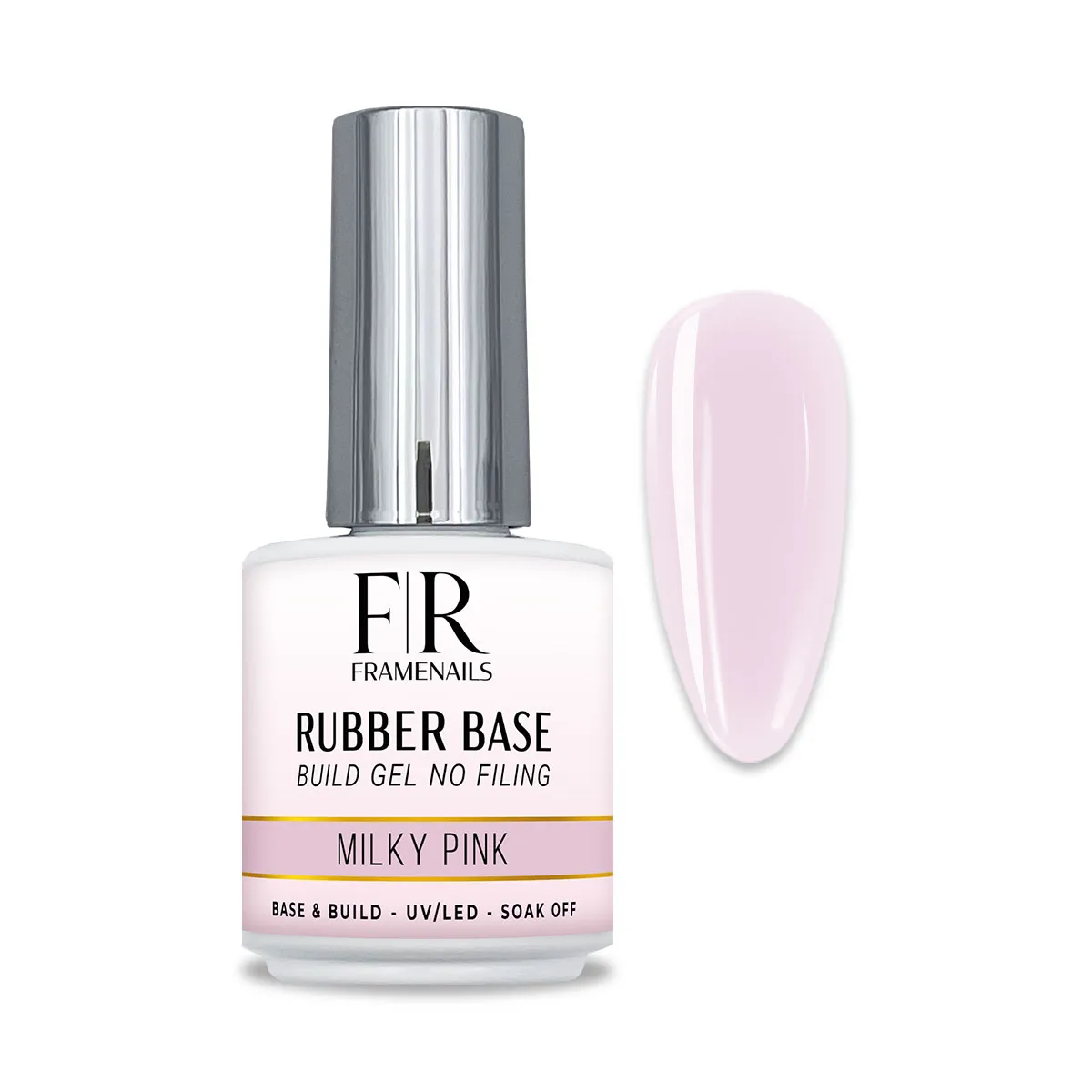 Rubber Base Milky Pink 15ml