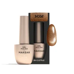 Gel Polish SC02 Silky Cat Eye Makear