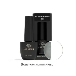 Scratch Base 8ml Makear (Base pour Scratch Gel)