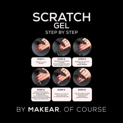 Scratch Base 8ml Makear (Base pour Scratch Gel)