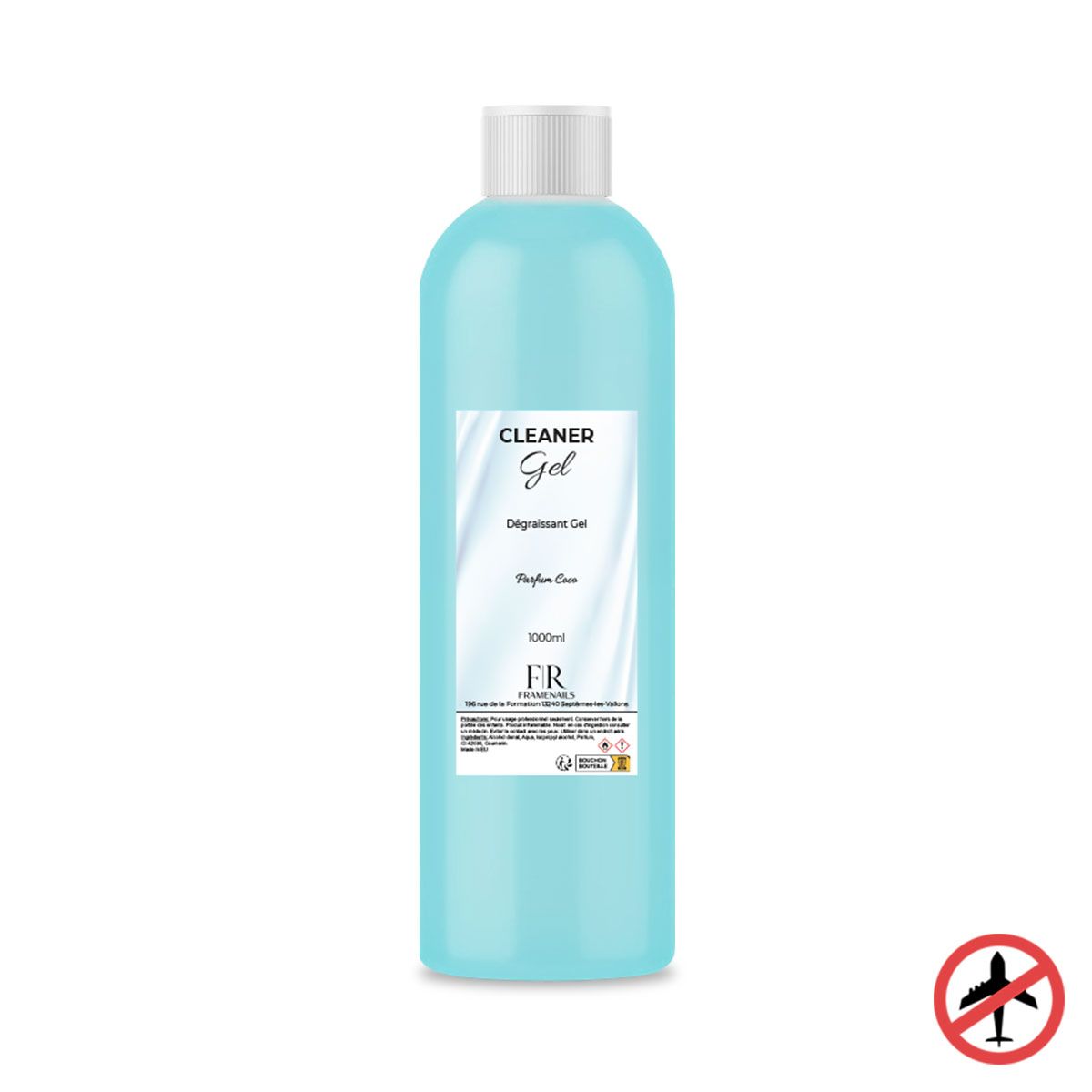 Cleaner Gel Coco - Dégraissant Ongles - 1000ml