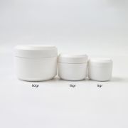 Pot Rond Blanc Mat (5gr)