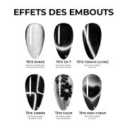 Aimant Cat Eye 6-en-1 noir