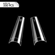 Coffin Tips Clear (boite 550pcs)
