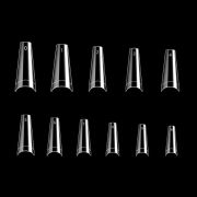 Coffin Tips Clear (boite 550pcs)