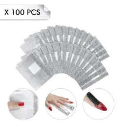 Nail Wrap Alu (x100)