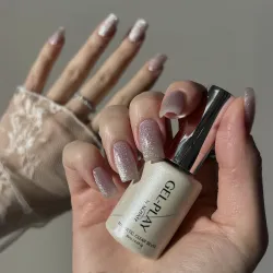 Gel Play Magnetic Clear Silver 10ml
