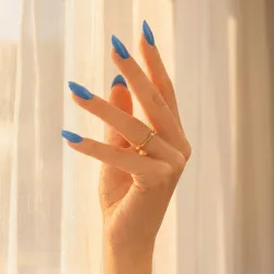Pure Creamy 153 Bluebird Blue