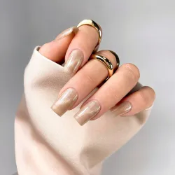 Gel Polish 404 Cat Eye Beige Me Baby