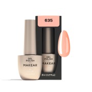 Gel Polish Regular Peachy Kiss Babe 635 Makear