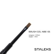Straight brush gel EXPERT NBE-05 Staleks