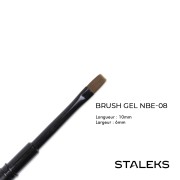 Straight brush gel EXPERT NBE-08 Staleks