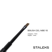 Angled brush gel EXPERT NBE-10 Staleks