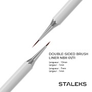 Double-sided brush liner EXCLUSIVE NBX-01/11 Staleks