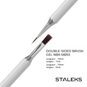Double-sided brush gel EXCLUSIVE NBX-08/03 Staleks