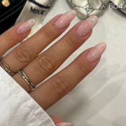 Kit Gel Polish Regular Milky French + FG08 Makear