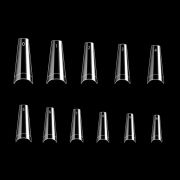 Coffin Tips Clear (sachet 550pcs)
