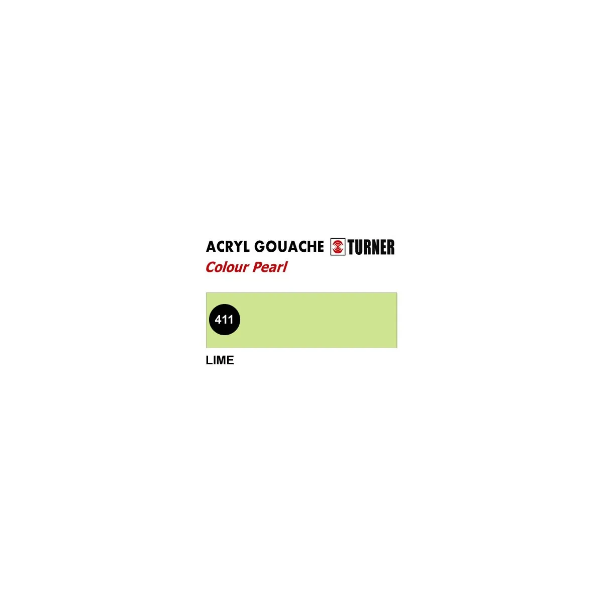 Colour Pearl Lime Turner 411 (20ml)